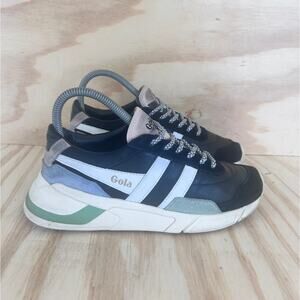 Gola - Eclipse Trident - Trainer Shoes - Black/Pink - Women's - 6 - CIA596